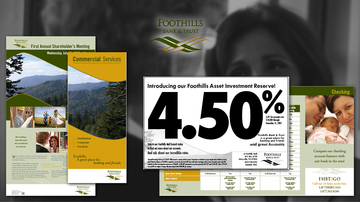 Foothills Bank & Trust Colloredo & Associates, Marketing